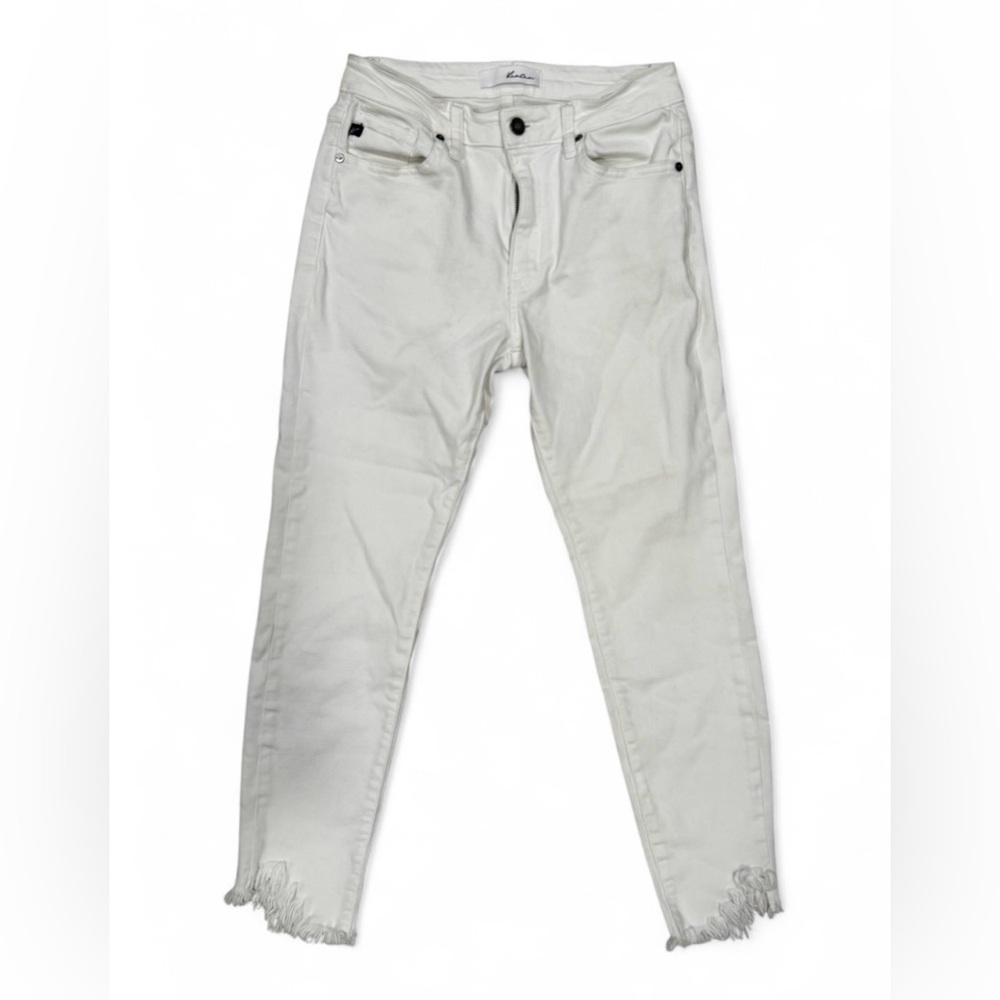 KanCan White High-Rise Jeans